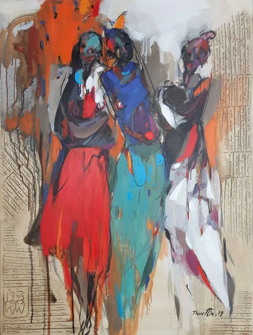 NURETTİN AKKAYA — “isimsiz”, 2019 "isimsiz" eseri NURETTİN AKKAYA tarafından 2019 yılında 80x60 cm ölçülerinde Tuval üzeri yağlı boya tekniği ile yapılmıştır.