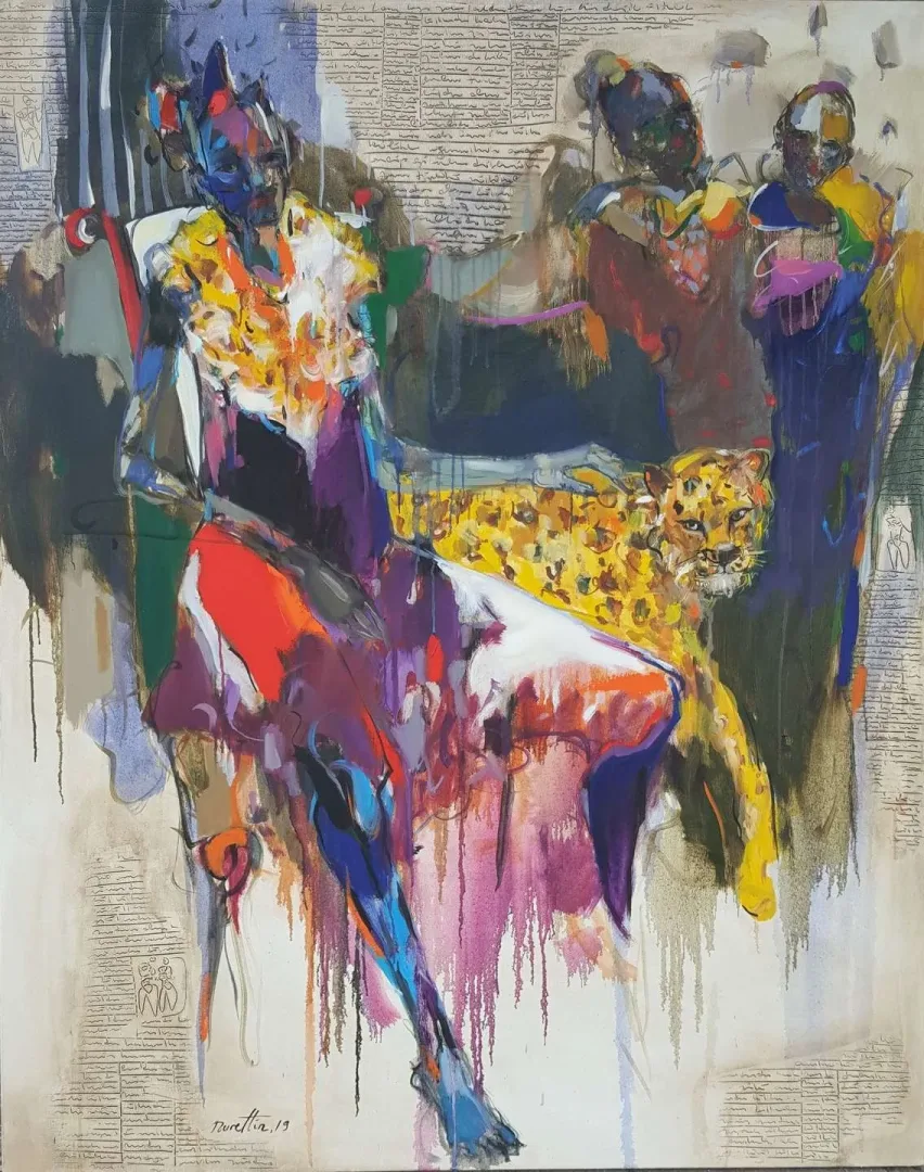 NURETTİN AKKAYA — “isimsiz”, 2019 "isimsiz" eseri NURETTİN AKKAYA tarafından 2019 yılında 150x120 cm ölçülerinde Tuval üzeri yağlı boya tekniği ile yapılmıştır.