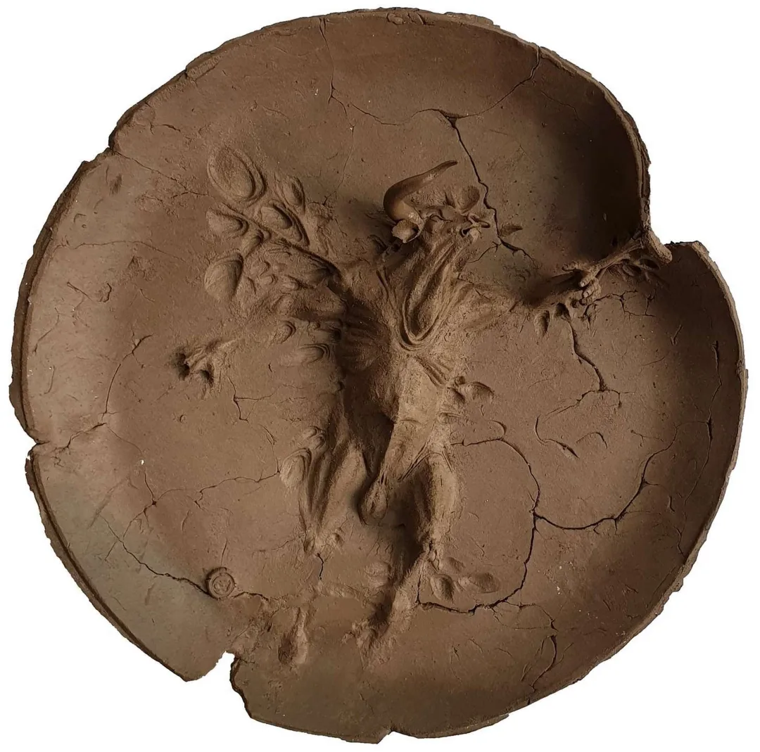 yakınlaştır "Son Umut" eseri BUĞRA ÖZER tarafından 2019 yılında 55x14 cm ölçülerinde Stoneware Kil, Serbest elle Şekillendirme 1150°C tekniği ile yapılmıştır.