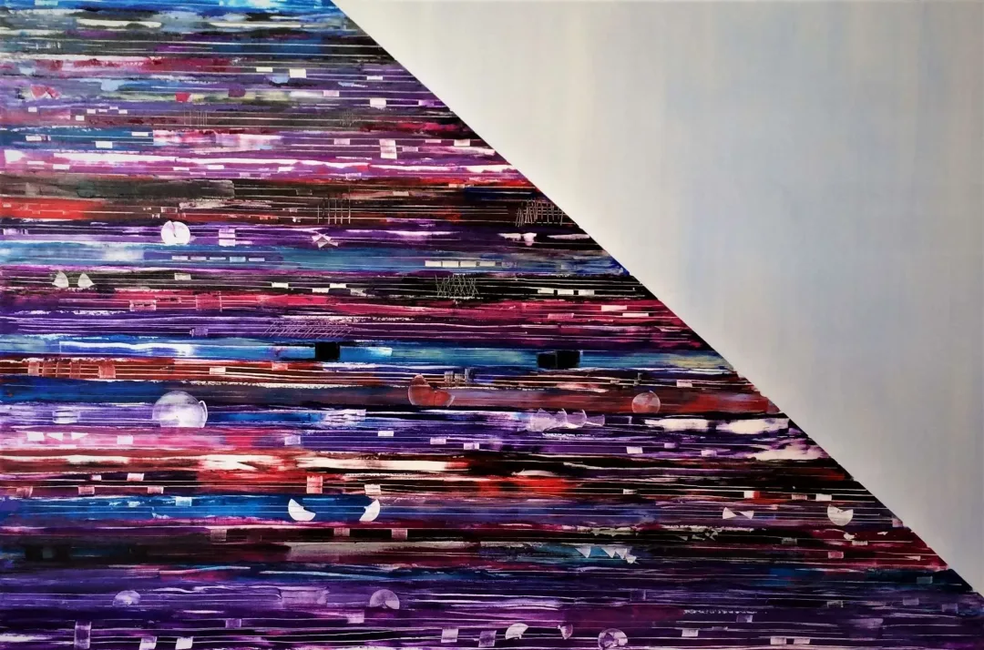 yakınlaştır "Nehir" eseri MELİKE UÇKU tarafından 2019 yılında 100x150 cm ölçülerinde Tuval üzeri akrilik boya tekniği ile yapılmıştır.