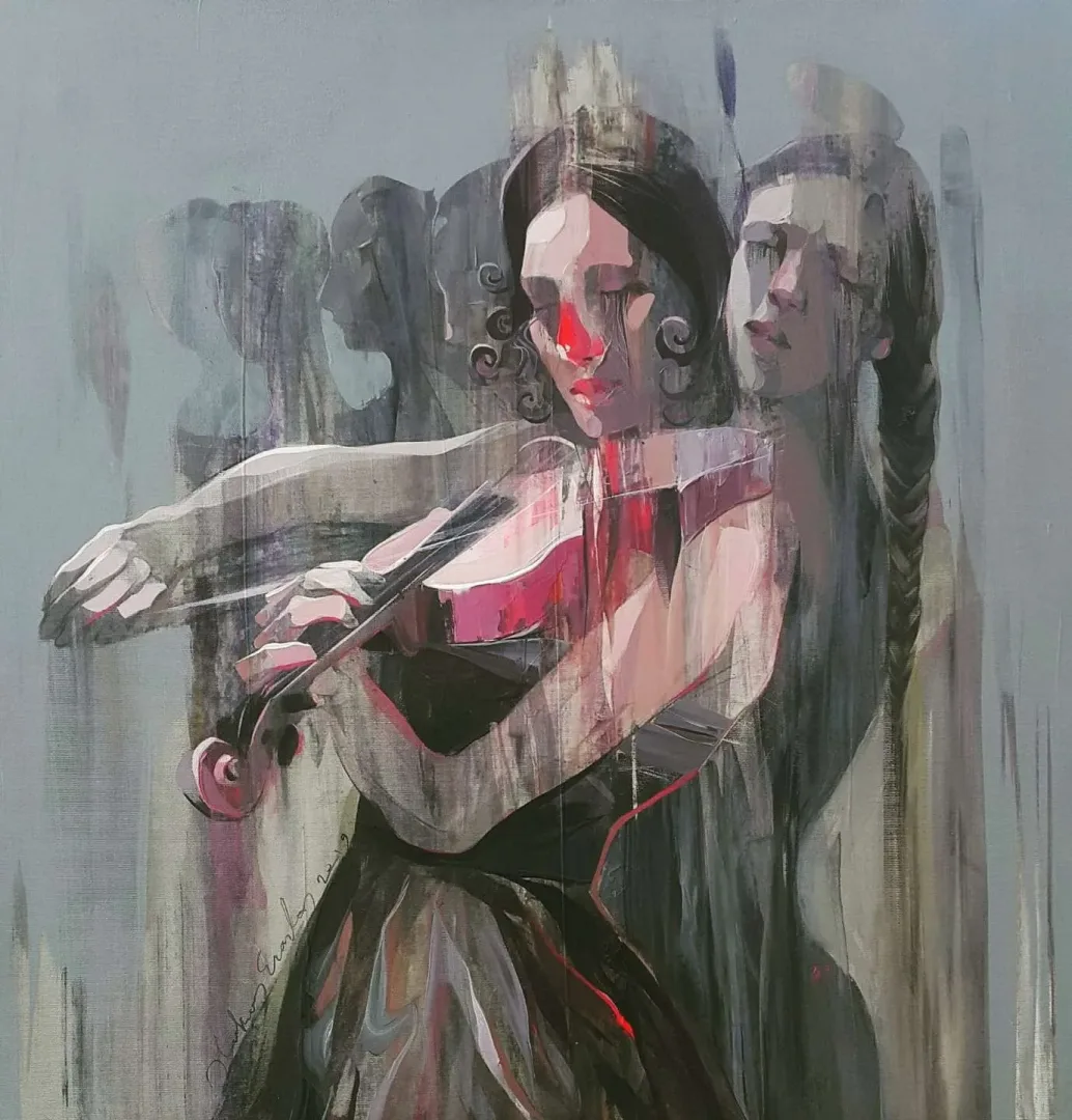 HAKAN ERASLAN — “İsimsiz”, 2019 "İsimsiz" eseri HAKAN ERASLAN tarafından 2019 yılında 60x60 cm ölçülerinde Tuval üzeri akrilik boya tekniği ile yapılmıştır.