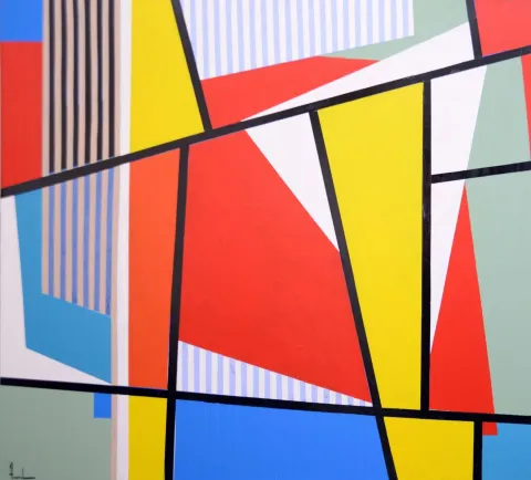 HAMİD ALİOĞLU — “Son Bahar Ritmi”, 2019 "Son Bahar Ritmi" eseri HAMİD ALİOĞLU tarafından 2019 yılında 100x110 cm ölçülerinde Tuval üzeri akrilik boya tekniği ile yapılmıştır.