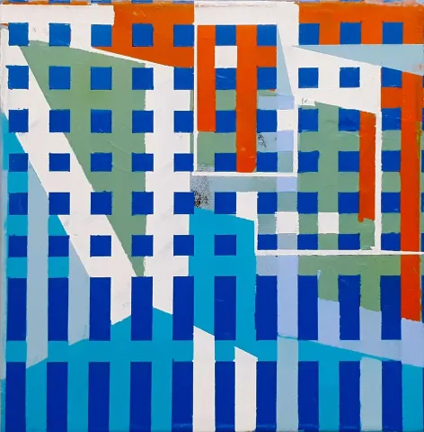 HAMİD ALİOĞLU — “Apartman E”, 2019 "Apartman E" eseri HAMİD ALİOĞLU tarafından 2019 yılında 25x25 cm ölçülerinde Tuval üzeri akrilik boya tekniği ile yapılmıştır.