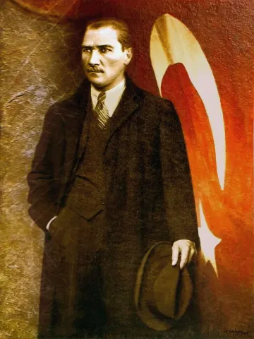 "Samsun'dan doğan güneş" eseri HASAN ÇAĞLAYAN tarafından 2019 yılında 100x80 cm ölçülerinde Tuval üzeri karışık teknik tekniği ile yapılmıştır.