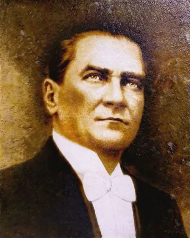 "Samsun'dan doğan güneş" eseri HASAN ÇAĞLAYAN tarafından 2019 yılında 100x80 cm ölçülerinde Tuval üzeri karışık teknik tekniği ile yapılmıştır.