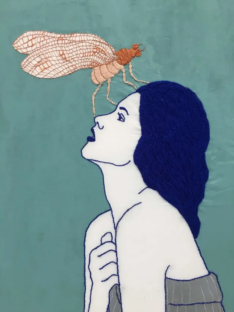 yakınlaştır "Temas II" eseri HATİCE DOĞAN tarafından 2019 yılında 50x35 cm ölçülerinde Tuval üzeri karışık teknik tekniği ile yapılmıştır.