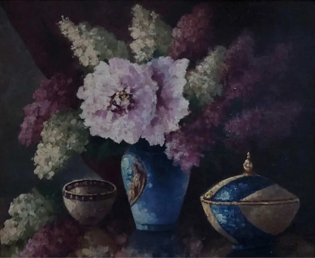 "İsimsiz" eseri NAZMİ ÇEKLİ tarafından 1952 yılında 45x55 cm ölçülerinde Duralit üzeri yağlı boya tekniği ile yapılmıştır.