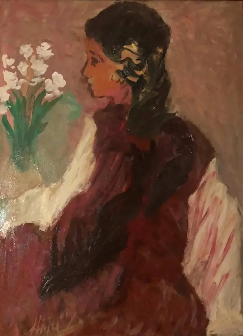 yakınlaştır "İsimsiz" eseri DURAN KARACA tarafından 1987 yılında 38x29 cm ölçülerinde Duralit üzeri yağlı boya tekniği ile yapılmıştır.