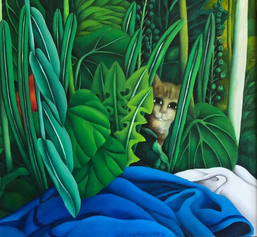 "İsimsiz" eseri NADİDE AKDENİZ tarafından 45x55 cm ölçülerinde Tuval üzeri yağlı boya tekniği ile yapılmıştır.