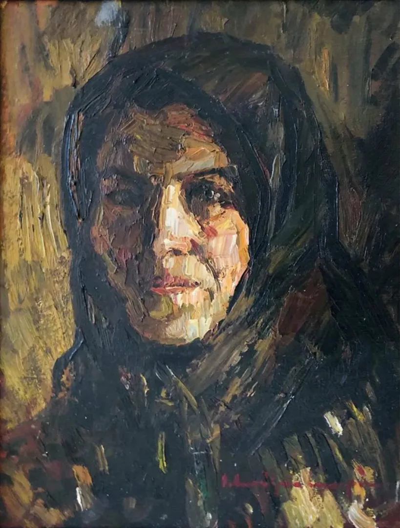 "İsimsiz" eseri RUDOLF SCHWEİTZER CUMPANA tarafından 44x34 cm ölçülerinde Mukavva üzeri yağlı boya tekniği ile yapılmıştır.