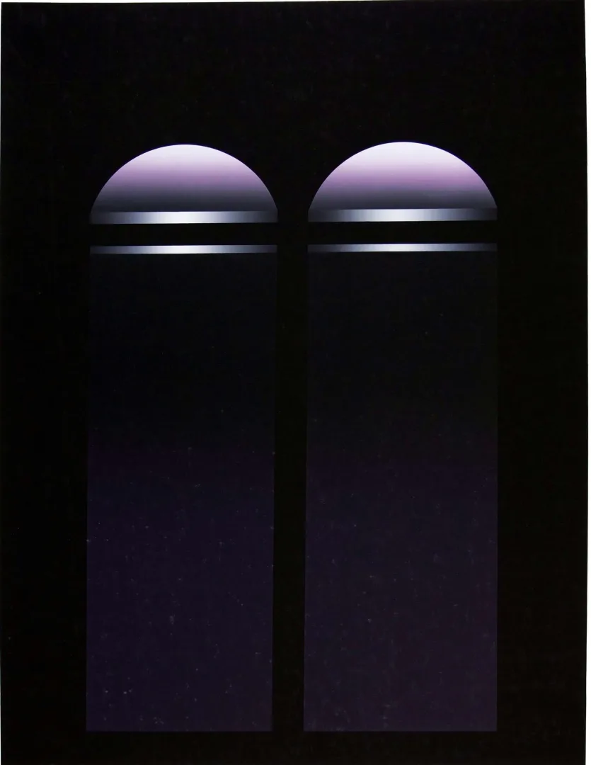 yakınlaştır "Kubbeler Serisi" eseri ADNAN ÇOKER tarafından 1993 yılında 70x50 cm ölçülerinde Özgün Baskı 67/100 tekniği ile yapılmıştır.