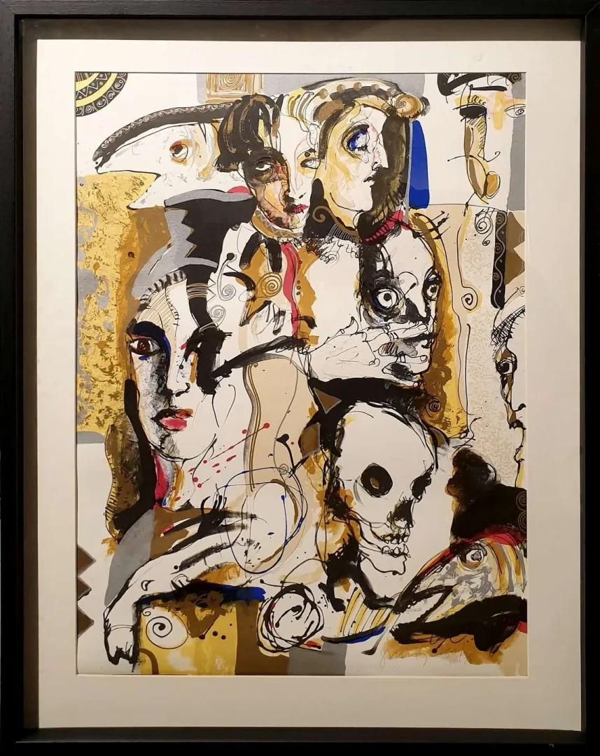 yakınlaştır "Contabulacion" eseri JUAN SEBASTİAN BARBERA tarafından 1994 yılında 76x65 cm ölçülerinde Litografi 50/75 tekniği ile yapılmıştır.