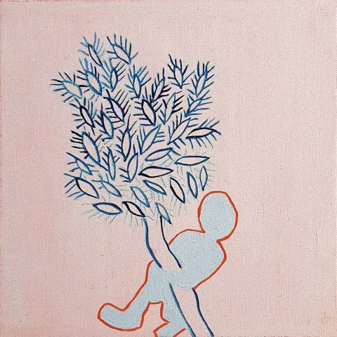 "Ağaçlar gölgeler" eseri MEHMET ALAGÖZ tarafından 2019 yılında 30x30 cm ölçülerinde Tuval üzeri yağlı boya tekniği ile yapılmıştır.