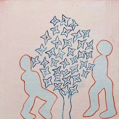MEHMET ALAGÖZ — “Ağaçlar gölgeler”, 2019 "Ağaçlar gölgeler" eseri MEHMET ALAGÖZ tarafından 2019 yılında 30x30 cm ölçülerinde Tuval üzeri yağlı boya tekniği ile yapılmıştır.