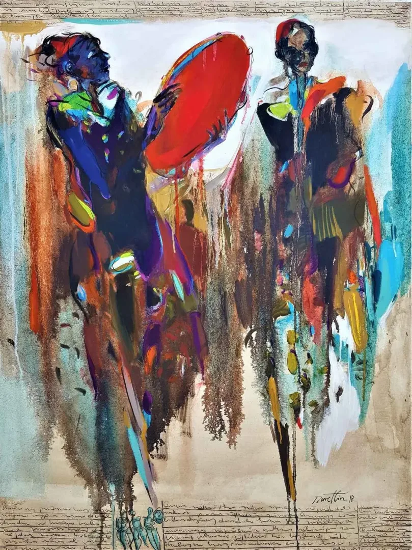 NURETTİN AKKAYA — “İsimsiz”, 2018 "İsimsiz" eseri NURETTİN AKKAYA tarafından 2018 yılında 120x90 cm ölçülerinde Tuval üzeri yağlı boya tekniği ile yapılmıştır.