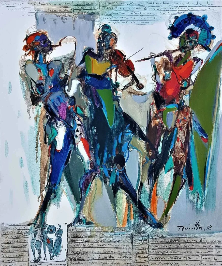 NURETTİN AKKAYA — “Untitled”, 2018 "İsimsiz" eseri NURETTİN AKKAYA tarafından 2018 yılında 60x50 cm ölçülerinde Tuval üzeri yağlı boya tekniği ile yapılmıştır.