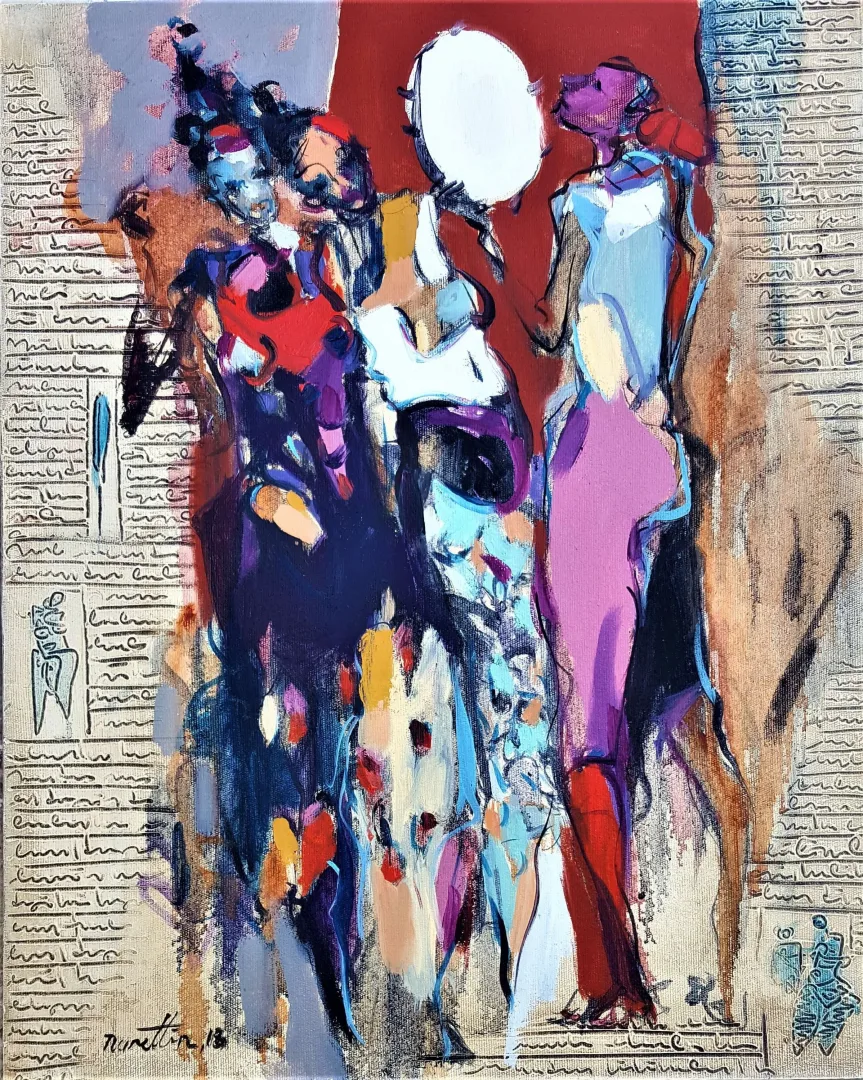 yakınlaştır "İsimsiz" eseri NURETTİN AKKAYA tarafından 2018 yılında 50x40 cm ölçülerinde Tuval üzeri yağlı boya tekniği ile yapılmıştır.