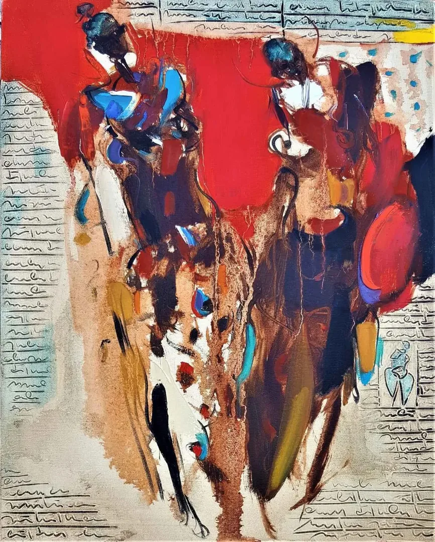 NURETTİN AKKAYA — “Untitled”, 2018 "İsimsiz" eseri NURETTİN AKKAYA tarafından 2018 yılında 50x40 cm ölçülerinde Tuval üzeri yağlı boya tekniği ile yapılmıştır.