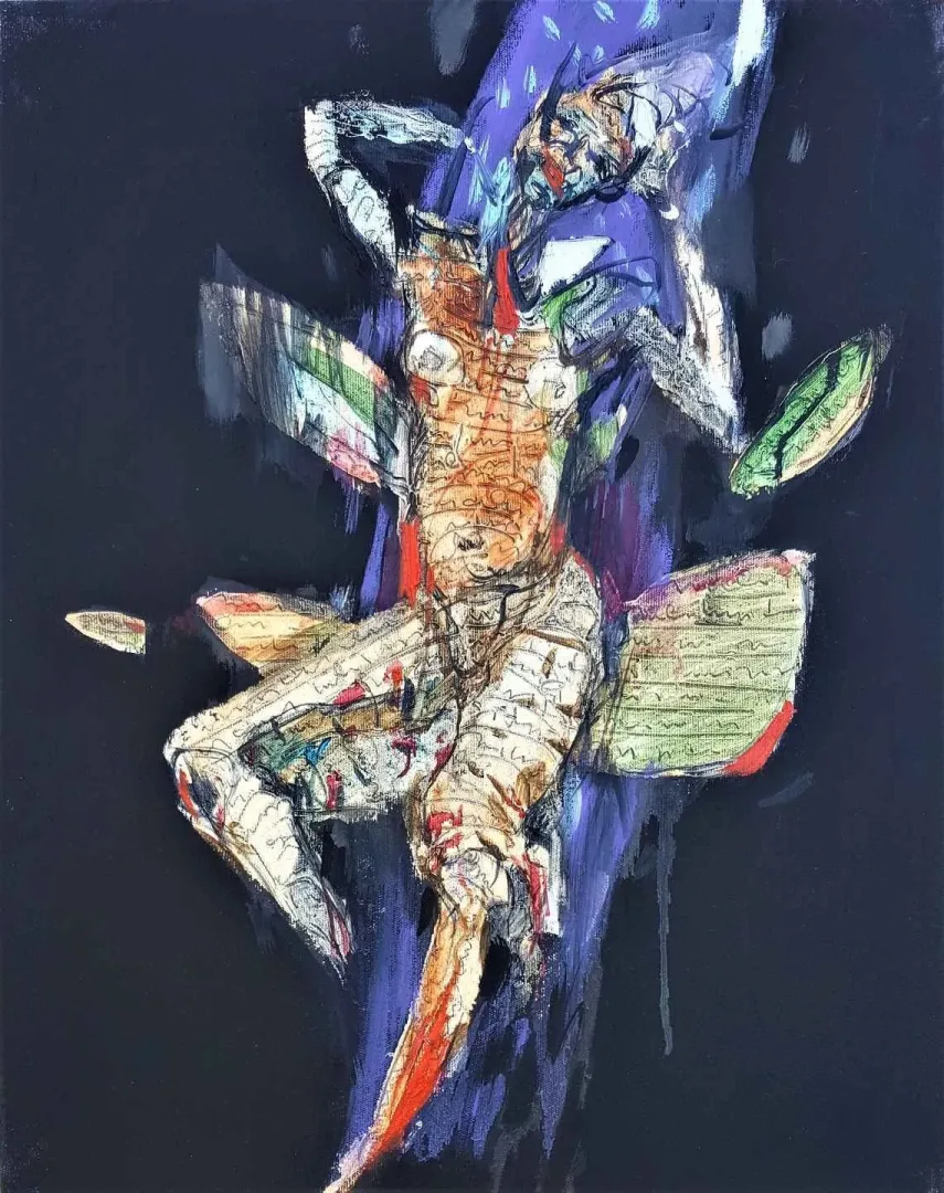 NURETTİN AKKAYA — “İsimsiz”, 2018 "İsimsiz" eseri NURETTİN AKKAYA tarafından 2018 yılında 50x40 cm ölçülerinde Tuval üzeri yağlı boya tekniği ile yapılmıştır.