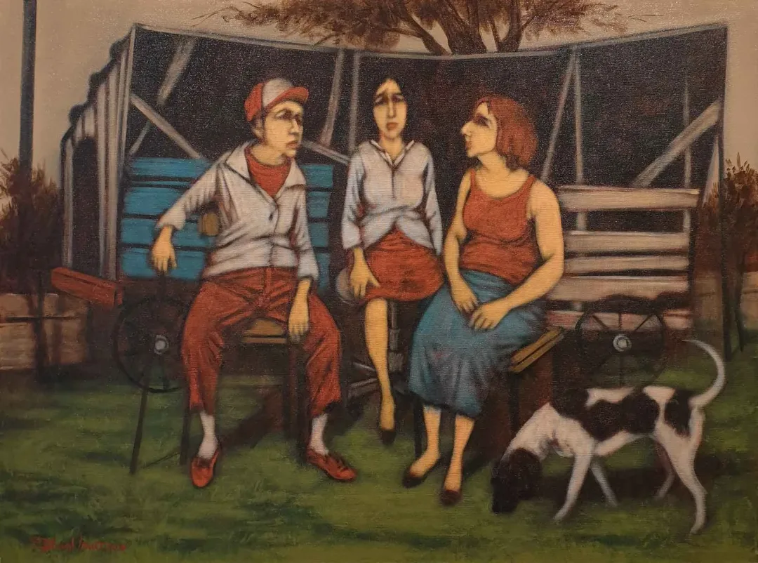 yakınlaştır "İsimsiz" eseri ORHAN UMUT tarafından 2018 yılında 60x80 cm ölçülerinde Tuval üzeri akrilik boya tekniği ile yapılmıştır.