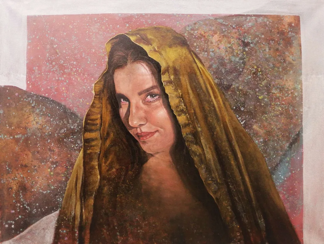 PARVİN GHORBANZADEH DİZAJİ — “isimsiz”, 2019 "isimsiz" eseri PARVİN GHORBANZADEH DİZAJİ tarafından 2019 yılında 60x80 cm ölçülerinde Tuval üzeri karışık teknik tekniği ile yapılmıştır.