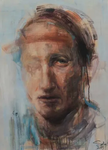 SEDİGHEH FATOLLAHZADEH DİZAJİ — “İsimsiz”, 2018 "İsimsiz" eseri SEDİGHEH FATOLLAHZADEH DİZAJİ tarafından 2018 yılında 80x60 cm ölçülerinde Tuval üzeri akrilik boya tekniği ile yapılmıştır.