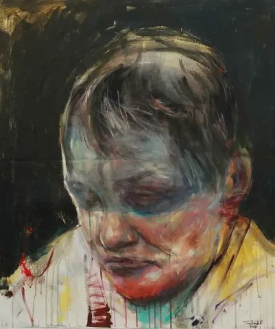 SEDİGHEH FATOLLAHZADEH DİZAJİ — “İsimsiz”, 2018 "İsimsiz" eseri SEDİGHEH FATOLLAHZADEH DİZAJİ tarafından 2018 yılında 100x80 cm ölçülerinde Tuval üzeri akrilik boya tekniği ile yapılmıştır.