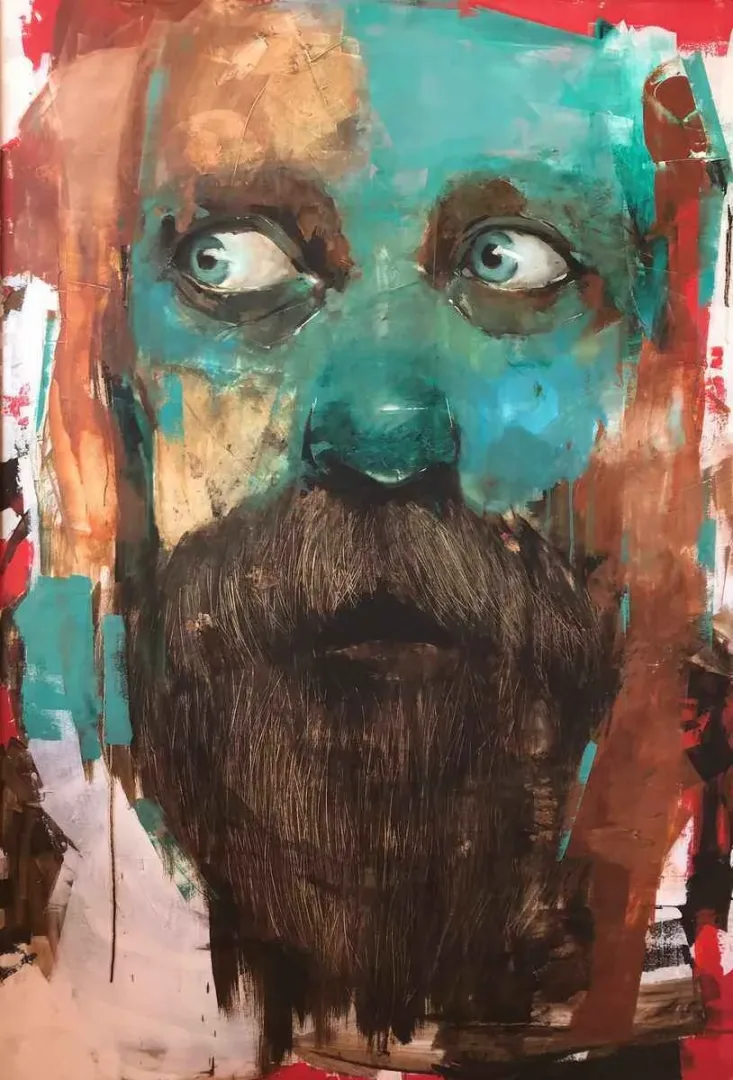 SEMA ÖCAL — “İsimsiz” "İsimsiz" eseri SEMA ÖCAL tarafından 160x110 cm ölçülerinde Tuval üzeri yağlı boya tekniği ile yapılmıştır.