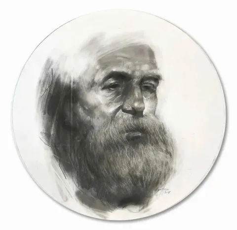 "İsimsiz" eseri SEMA ÖCAL tarafından 48x48 cm ölçülerinde Kağıt üzeri füzen tekniği ile yapılmıştır.