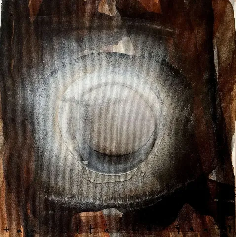 TANSEL TÜRKDOĞAN — “Untitled”, 2019 "İsimsiz" eseri TANSEL TÜRKDOĞAN tarafından 2019 yılında 25x25 cm ölçülerinde Tuval üzeri akrilik boya tekniği ile yapılmıştır.