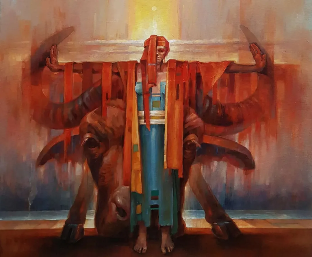 ADEM BAŞPINAR — “Yazı”, 2019 "Yazı" eseri ADEM BAŞPINAR tarafından 2019 yılında 50x60 cm ölçülerinde Tuval üzeri akrilik boya tekniği ile yapılmıştır.