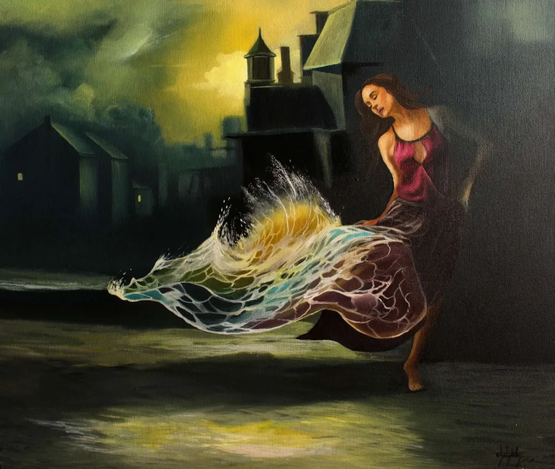 AĞIT UĞUR ULUDAĞ — 2019 Bu eser AĞIT UĞUR ULUDAĞ tarafından 2019 yılında 50x60 cm ölçülerinde Tuval üzeri yağlı boya tekniği ile yapılmıştır.