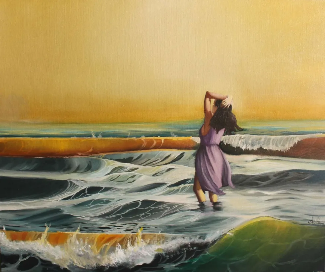 AĞIT UĞUR ULUDAĞ — 2019 Bu eser AĞIT UĞUR ULUDAĞ tarafından 2019 yılında 50x60 cm ölçülerinde Tuval üzeri yağlı boya tekniği ile yapılmıştır.
