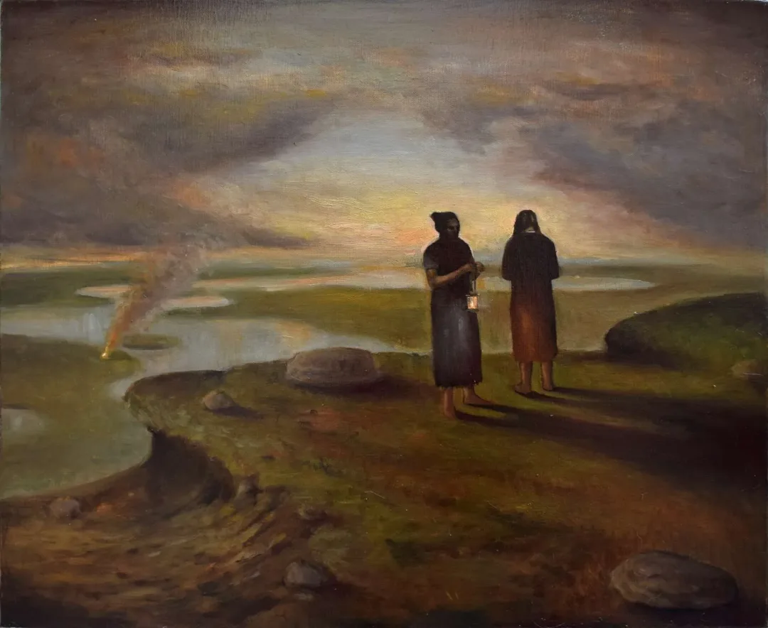 ERDİ KORKMAZ — 2019 Bu eser ERDİ KORKMAZ tarafından 2019 yılında 50x60 cm ölçülerinde Tuval üzeri yağlı boya tekniği ile yapılmıştır.