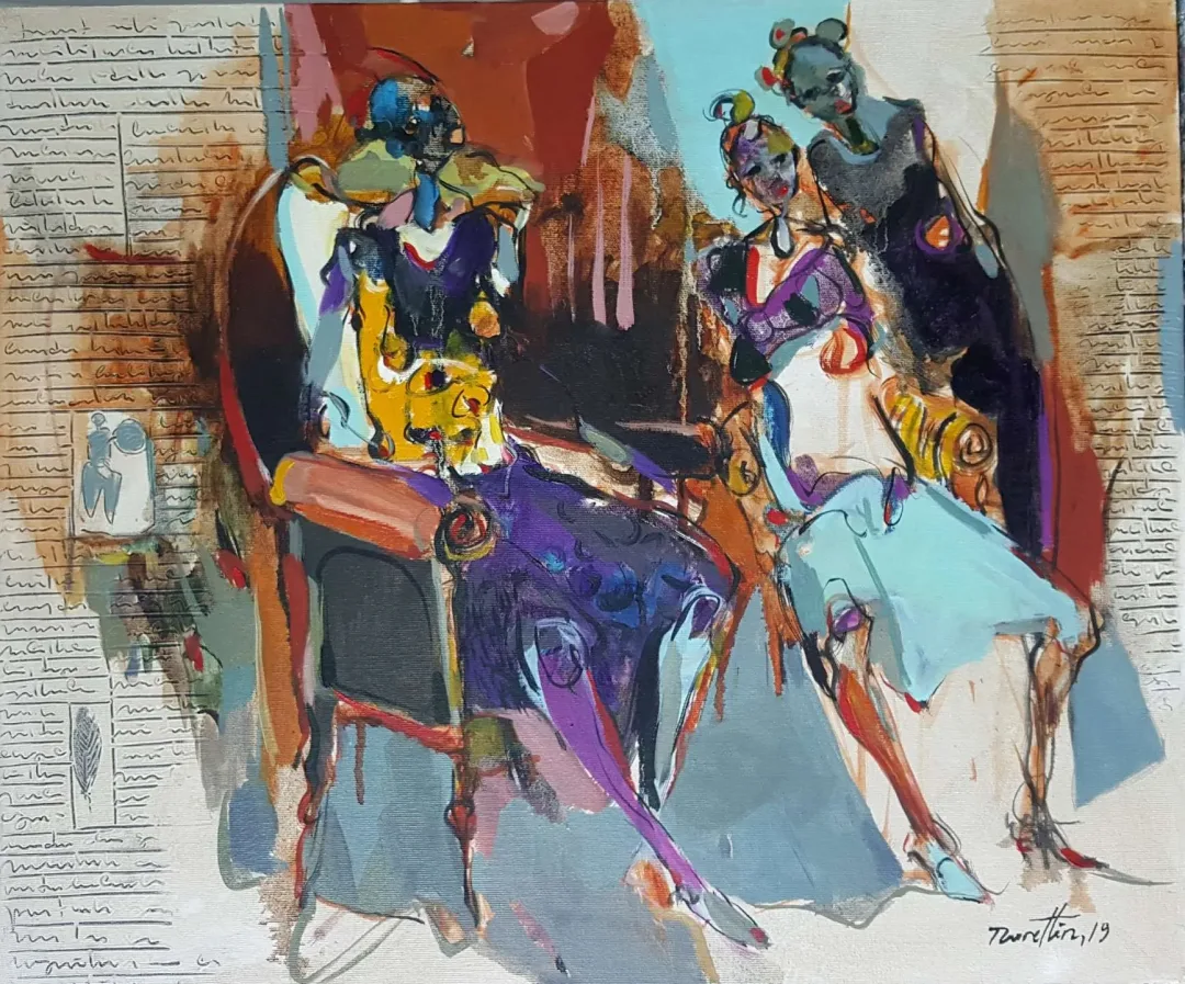 NURETTİN AKKAYA — 2019 Bu eser NURETTİN AKKAYA tarafından 2019 yılında 50x60 cm ölçülerinde Tuval üzeri yağlı boya tekniği ile yapılmıştır.