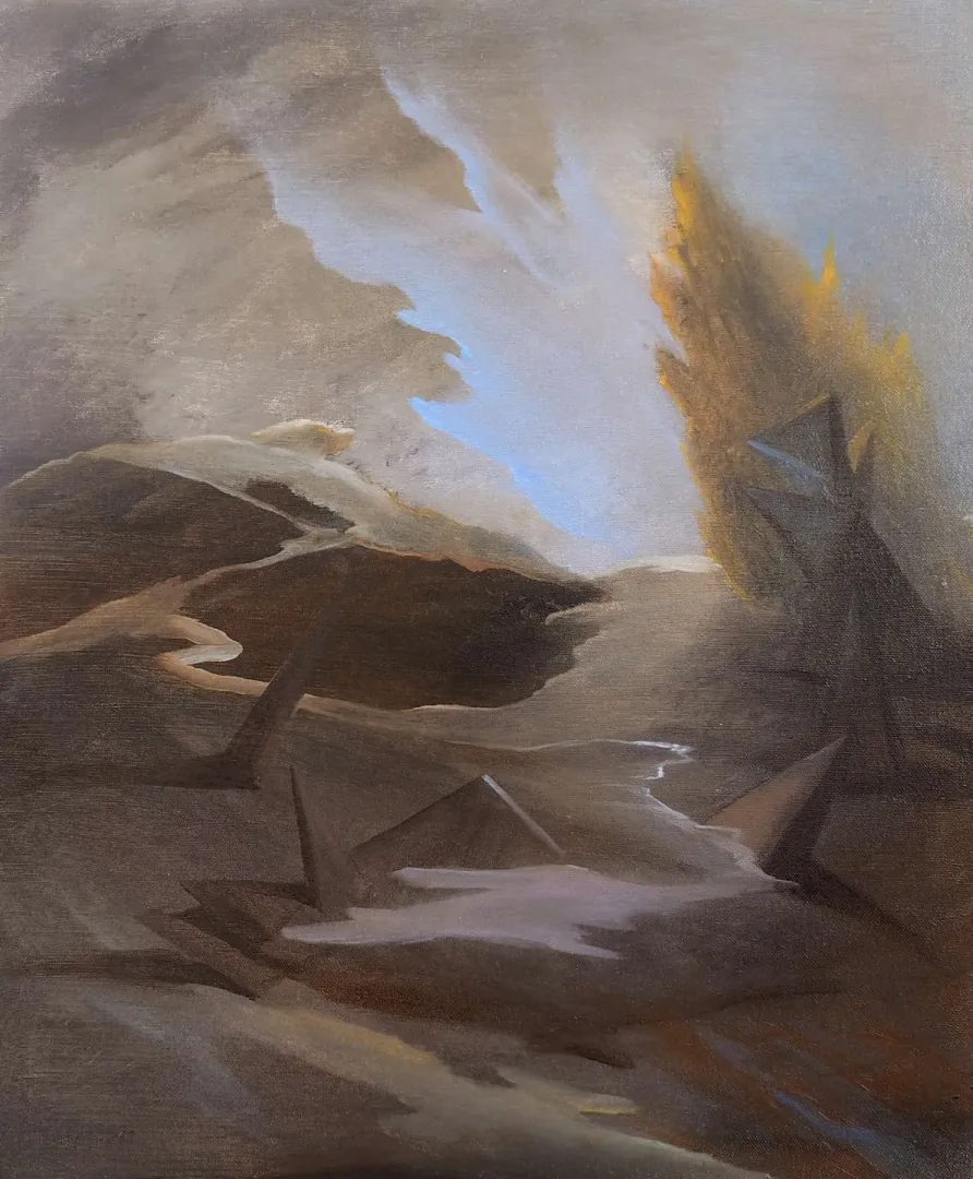 YUSUF ŞENGÜR — 2019 Bu eser YUSUF ŞENGÜR tarafından 2019 yılında 60x50 cm ölçülerinde Tuval üzeri yağlı boya tekniği ile yapılmıştır.