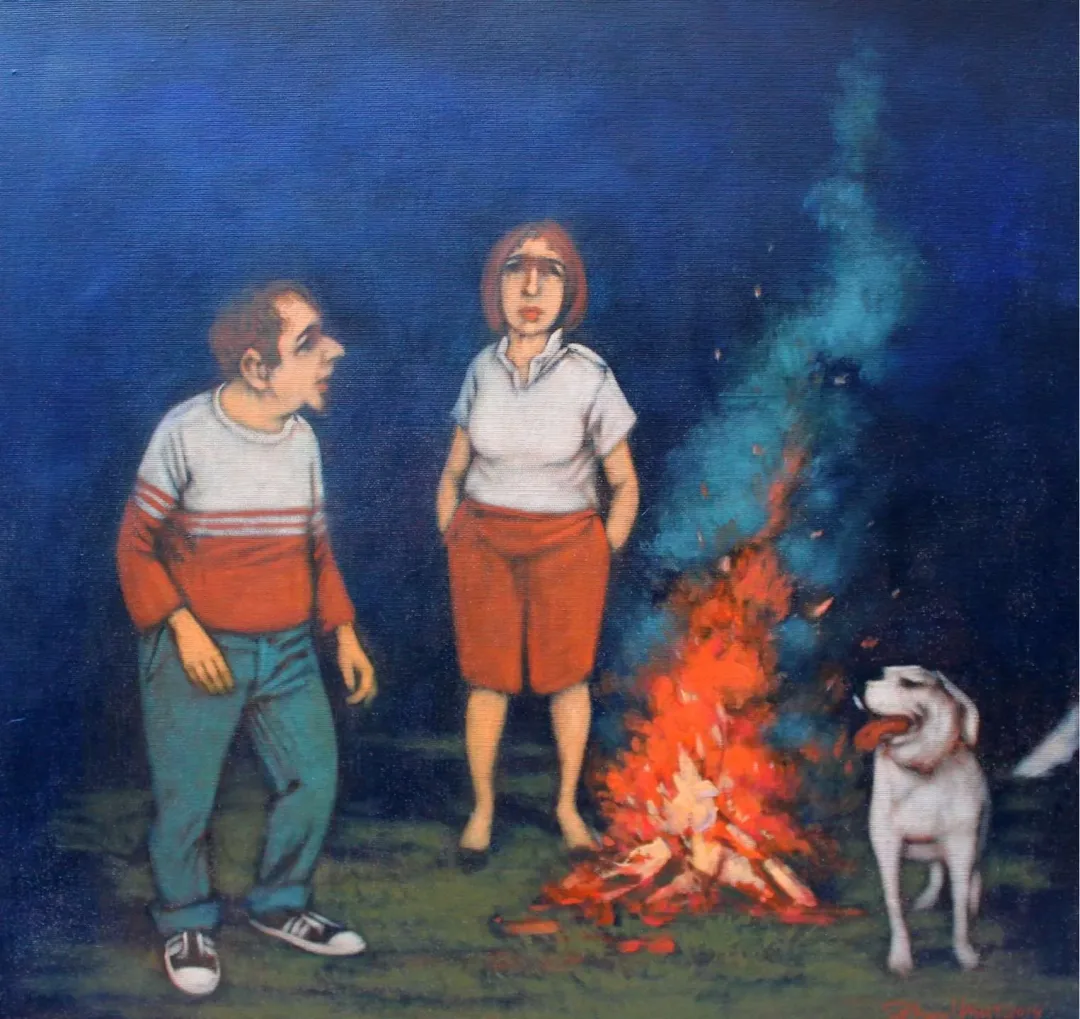 ORHAN UMUT — 2019 Bu eser ORHAN UMUT tarafından 2019 yılında 60x60 cm ölçülerinde Tuval üzeri akrilik boya tekniği ile yapılmıştır.