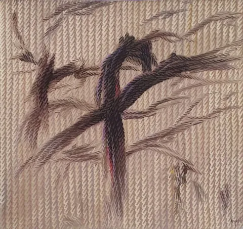 Bu eser AHMET YEŞİL tarafından 2019 yılında 60x60 cm ölçülerinde Tuval üzeri yağlı boya tekniği ile yapılmıştır.