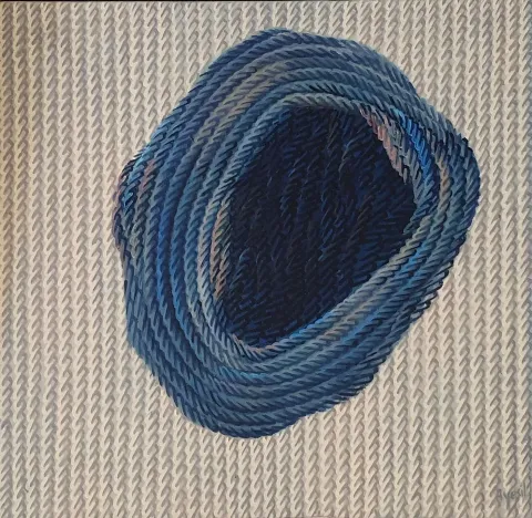 Bu eser AHMET YEŞİL tarafından 2019 yılında 60x60 cm ölçülerinde Tuval üzeri yağlı boya tekniği ile yapılmıştır.
