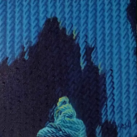 "İsimsiz" eseri AHMET YEŞİL tarafından 2019 yılında 25x25 cm ölçülerinde Tuval üzeri yağlı boya tekniği ile yapılmıştır.