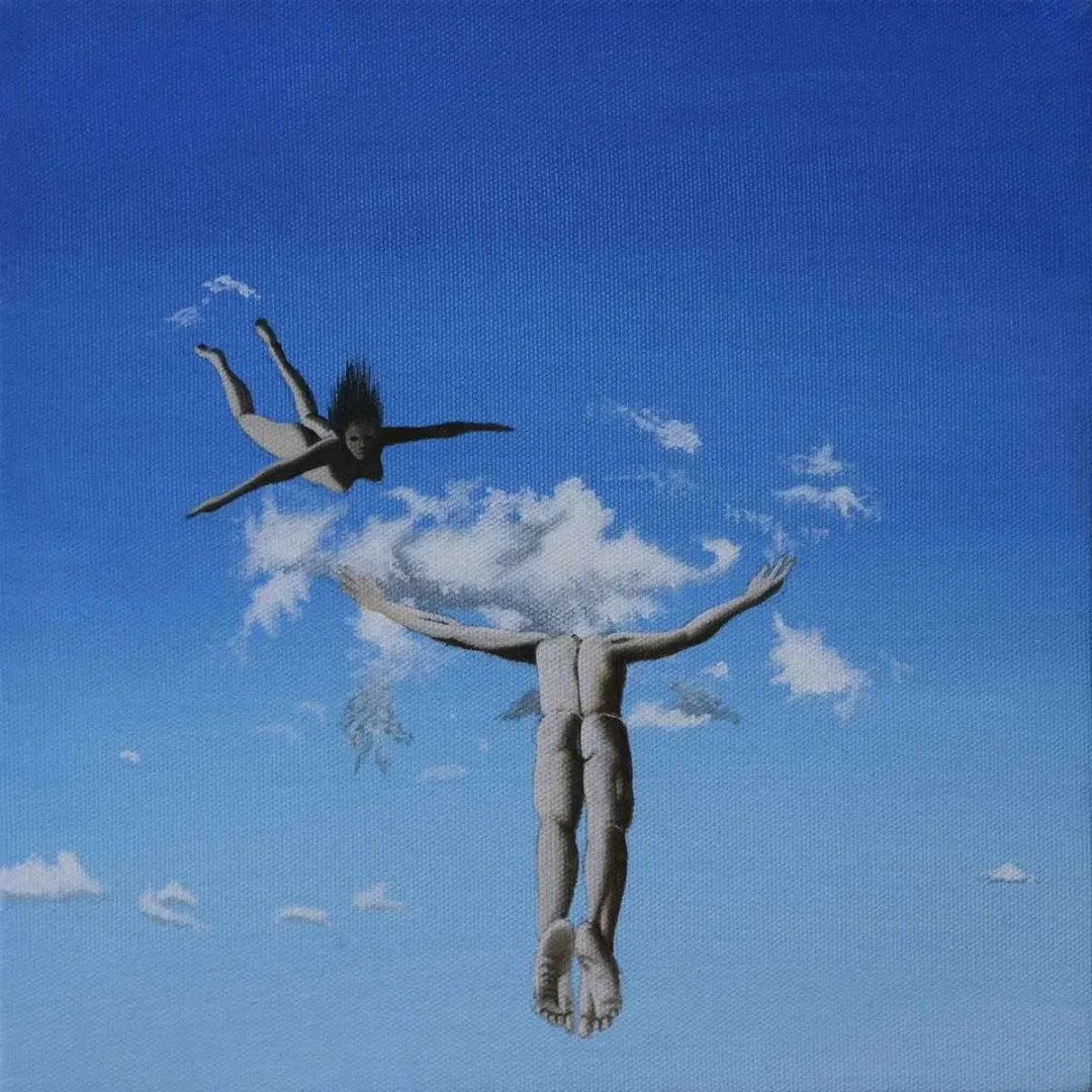 EMRAH EMİR — “İsimsiz”, 2019 "İsimsiz" eseri EMRAH EMİR tarafından 2019 yılında 25x25 cm ölçülerinde Tuval üzeri akrilik boya tekniği ile yapılmıştır.