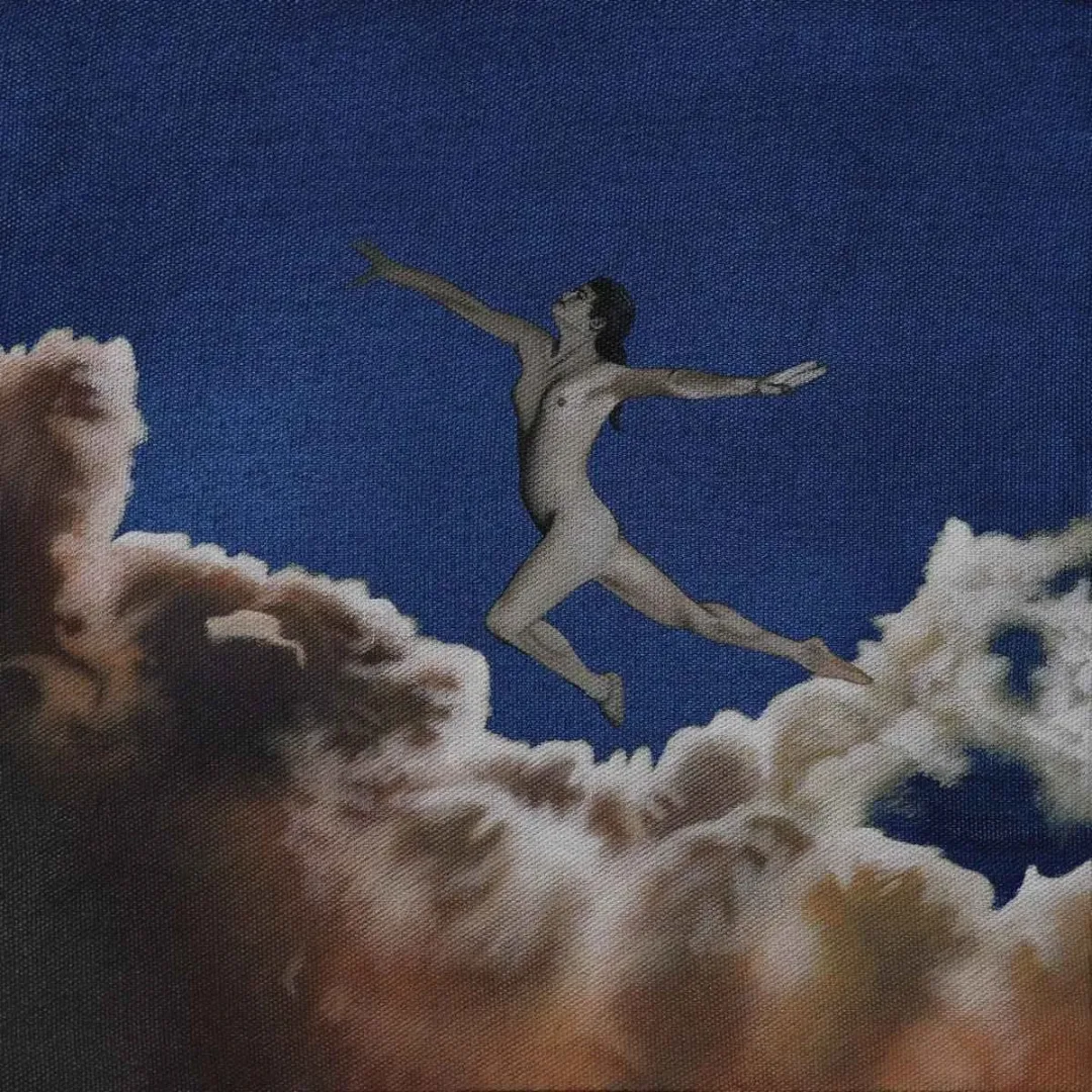 EMRAH EMİR — “İsimsiz”, 2019 "İsimsiz" eseri EMRAH EMİR tarafından 2019 yılında 25x25 cm ölçülerinde Tuval üzeri akrilik boya tekniği ile yapılmıştır.