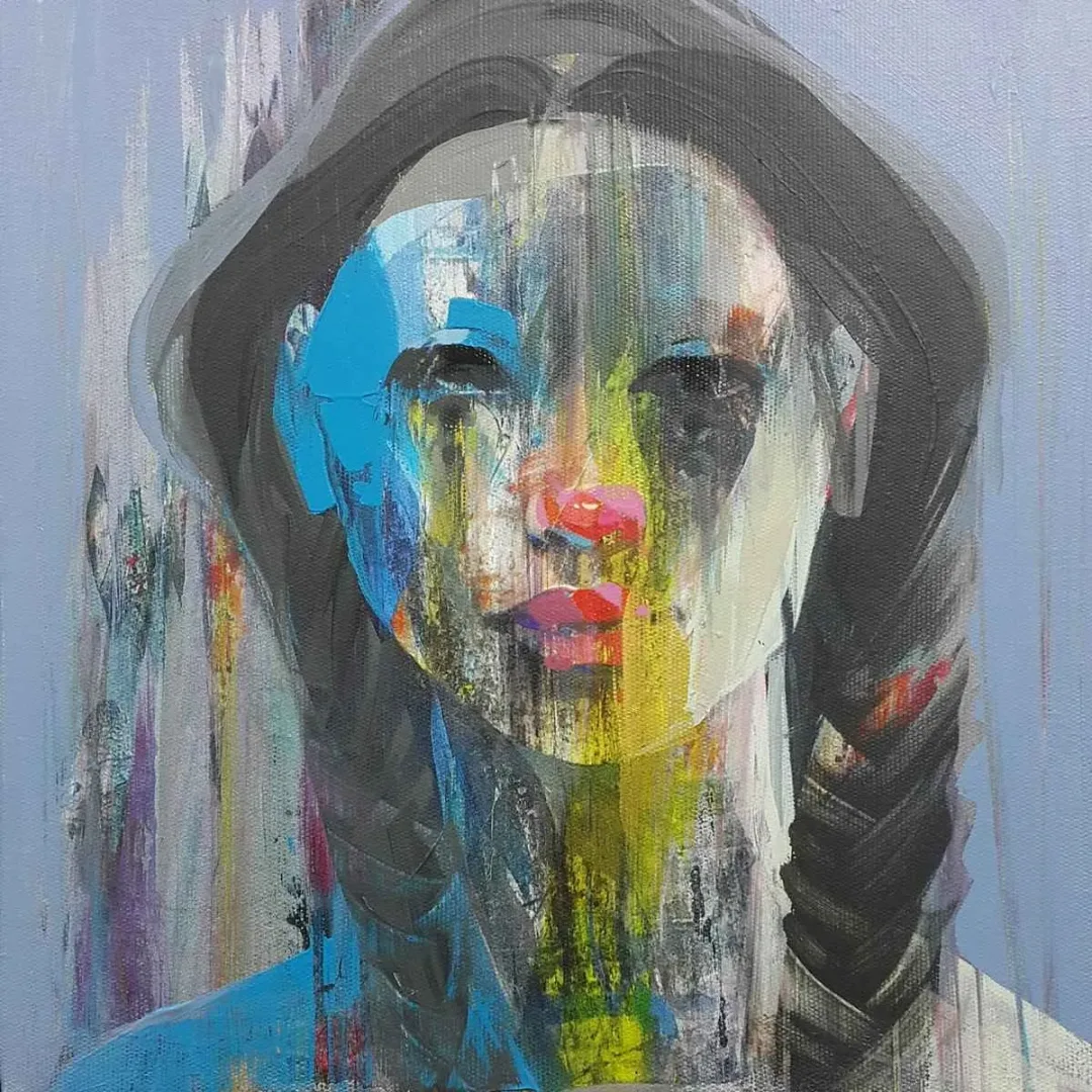 HAKAN ERASLAN — “İsimsiz”, 2019 "İsimsiz" eseri HAKAN ERASLAN tarafından 2019 yılında 25x25 cm ölçülerinde Tuval üzeri akrilik boya tekniği ile yapılmıştır.