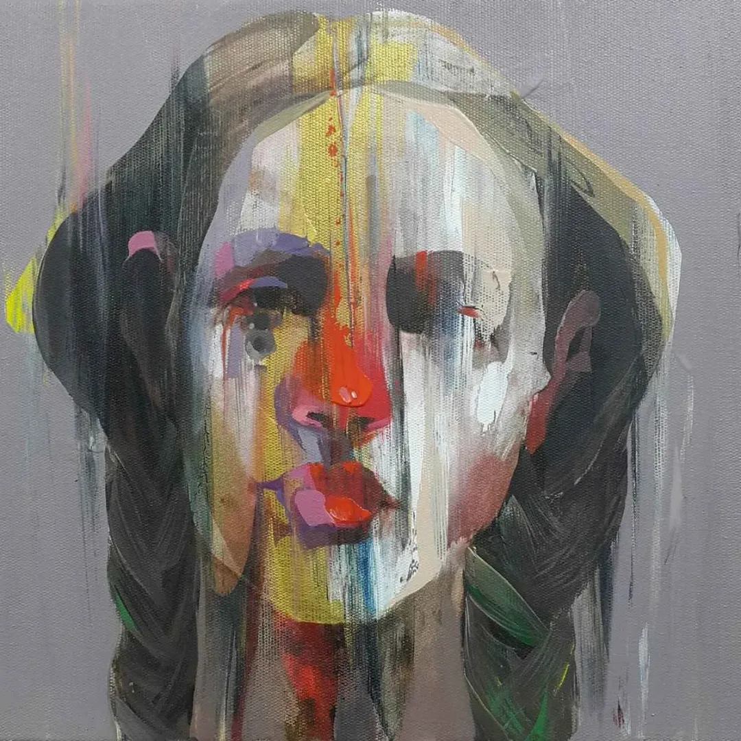 HAKAN ERASLAN — “İsimsiz”, 2019 "İsimsiz" eseri HAKAN ERASLAN tarafından 2019 yılında 25x25 cm ölçülerinde Tuval üzeri akrilik boya tekniği ile yapılmıştır.
