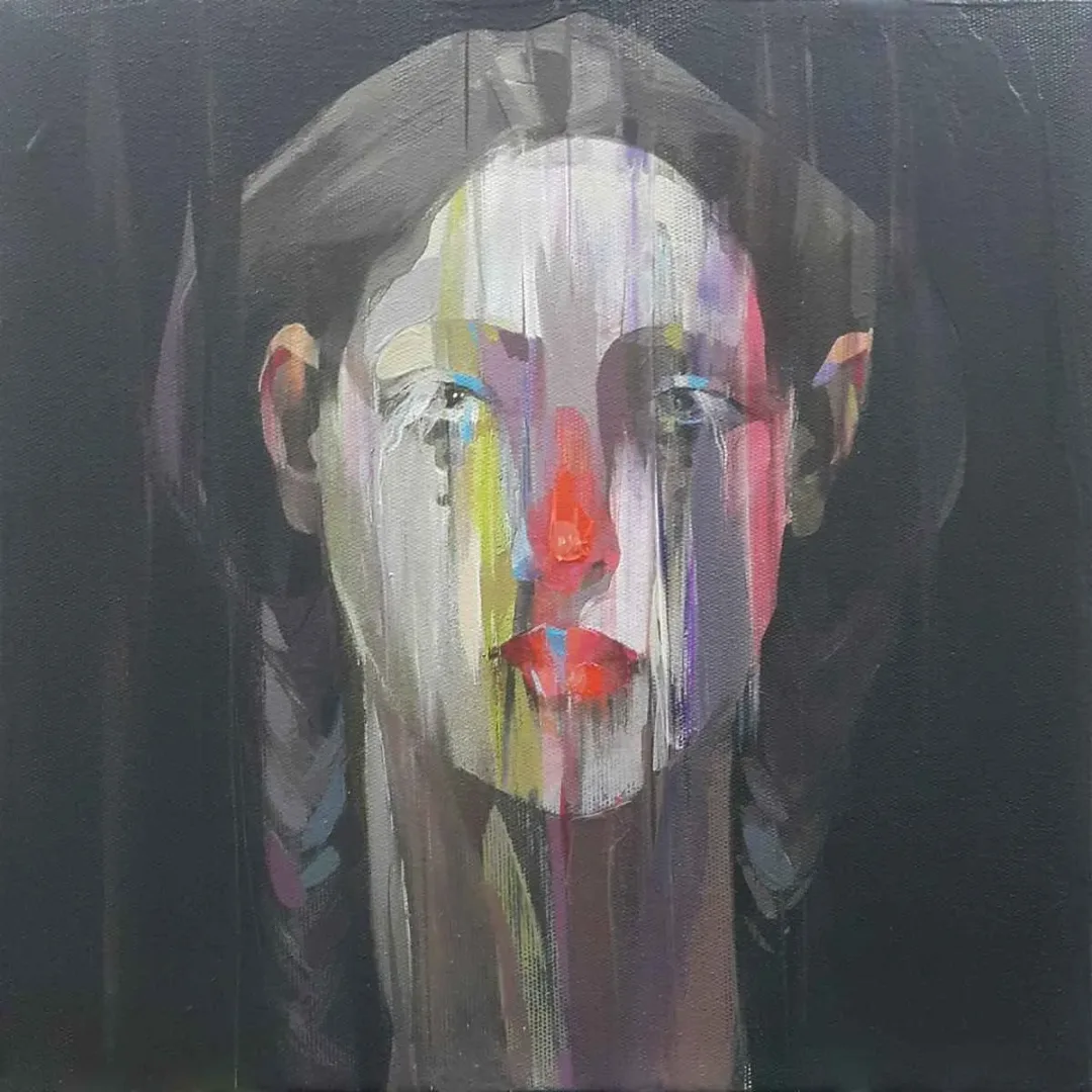 HAKAN ERASLAN — “İsimsiz”, 2019 "İsimsiz" eseri HAKAN ERASLAN tarafından 2019 yılında 25x25 cm ölçülerinde Tuval üzeri akrilik boya tekniği ile yapılmıştır.