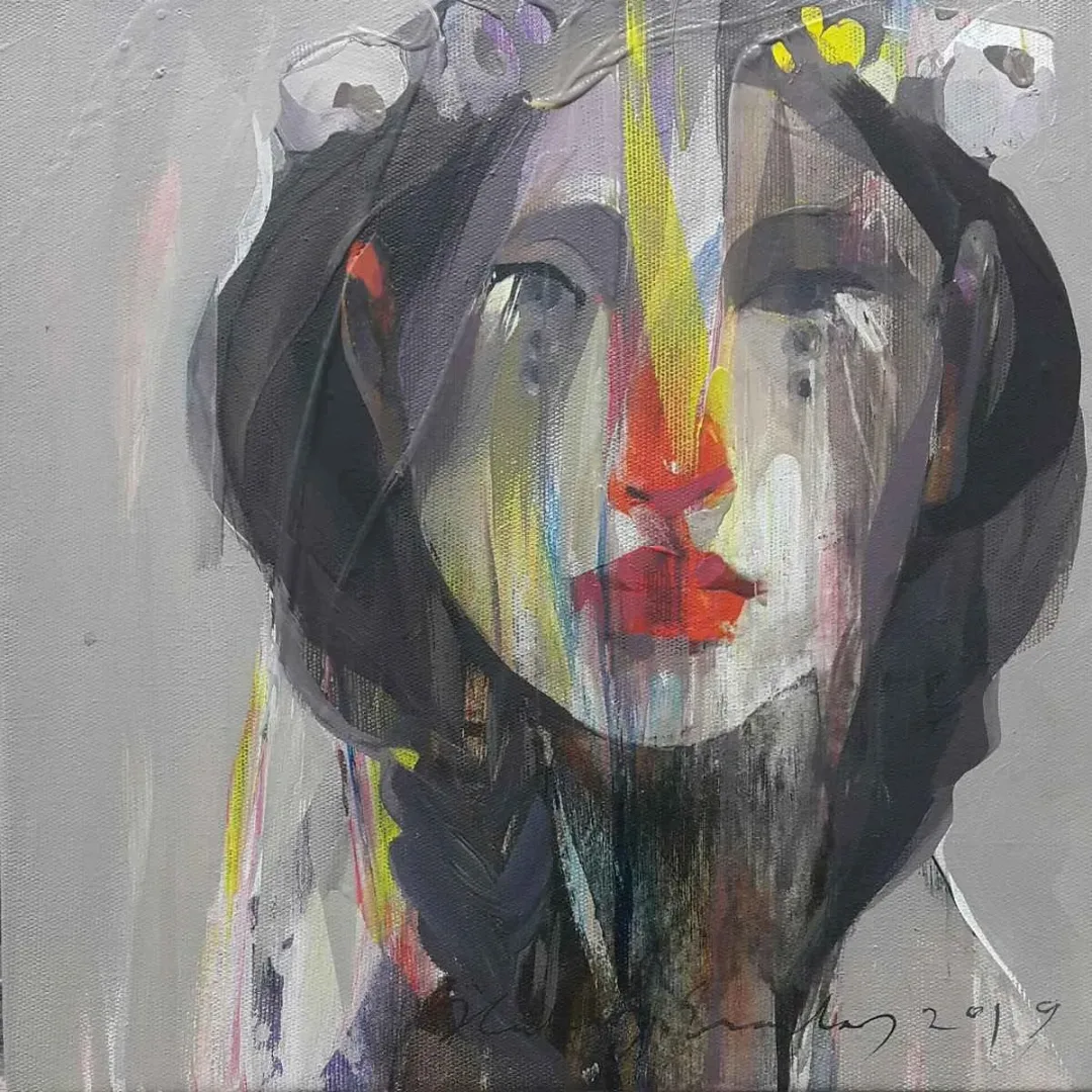 HAKAN ERASLAN — “İsimsiz”, 2019 "İsimsiz" eseri HAKAN ERASLAN tarafından 2019 yılında 25x25 cm ölçülerinde Tuval üzeri akrilik boya tekniği ile yapılmıştır.