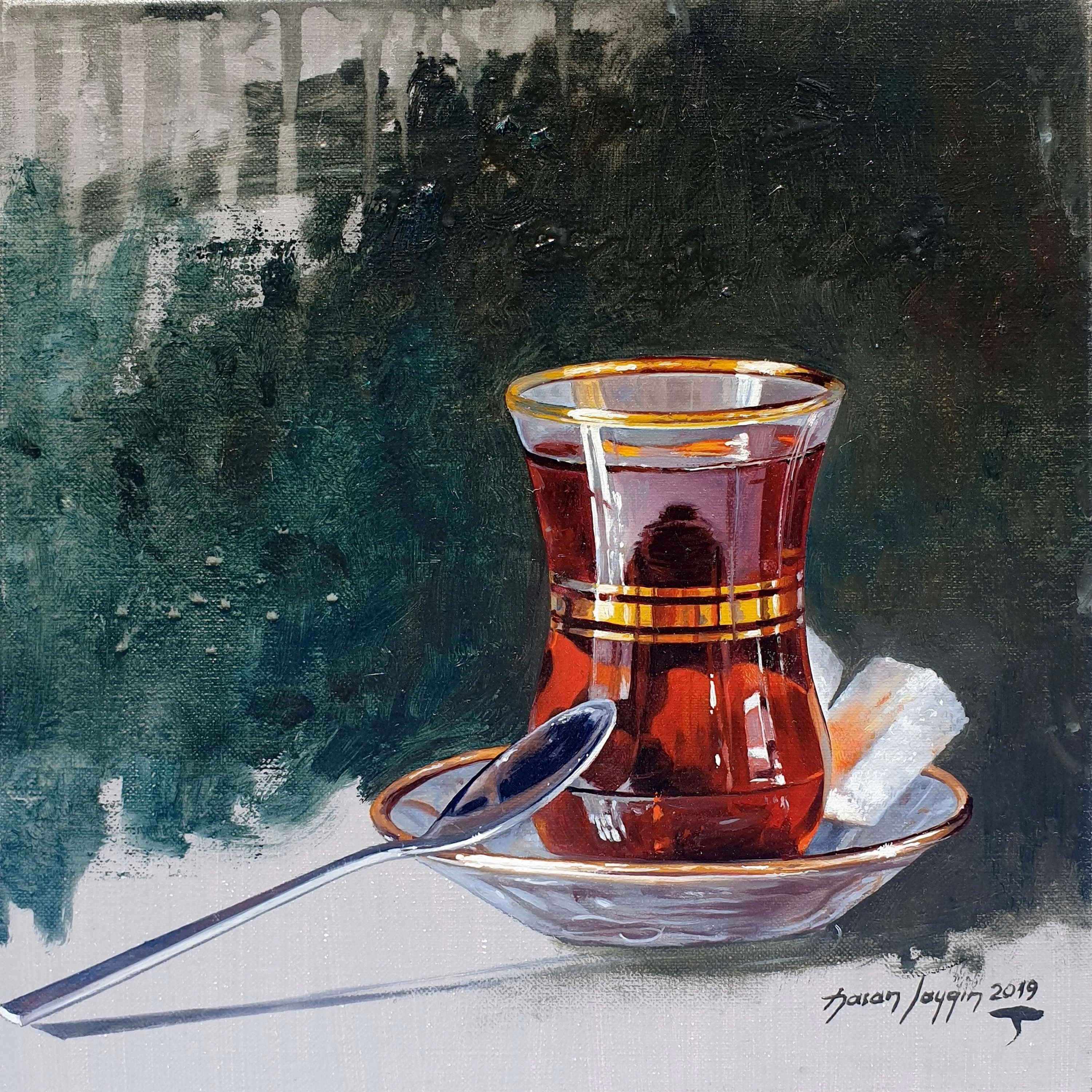 "İsimsiz" eseri HASAN SAYGIN tarafından 2019 yılında 25x25 cm ölçülerinde Tuval üzeri yağlı boya tekniği ile yapılmıştır.