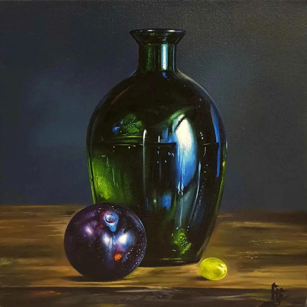 yakınlaştır "İsimsiz" eseri HÜSEYİN FEYZULLAH tarafından 2019 yılında 25x25 cm ölçülerinde Tuval üzeri yağlı boya tekniği ile yapılmıştır.