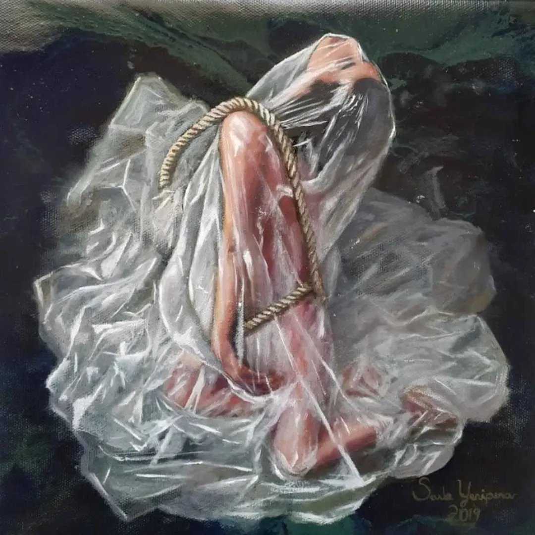 SEVDA YENİPINAR — “İsimsiz”, 2019 "İsimsiz" eseri SEVDA YENİPINAR tarafından 2019 yılında 25x25 cm ölçülerinde Tuval üzeri yağlı boya tekniği ile yapılmıştır.