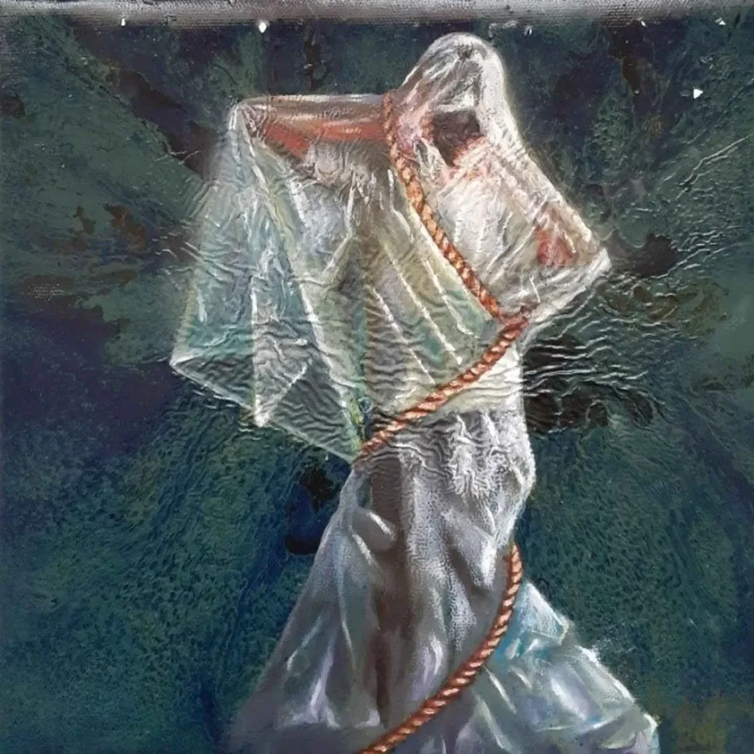 SEVDA YENİPINAR — “İsimsiz”, 2019 "İsimsiz" eseri SEVDA YENİPINAR tarafından 2019 yılında 25x25 cm ölçülerinde Tuval üzeri yağlı boya tekniği ile yapılmıştır.